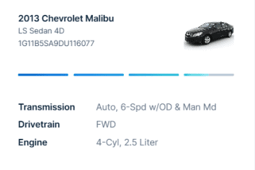 2013 Chevrolet Malibu For Sale
